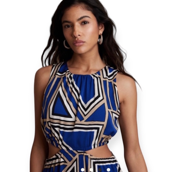 NWT Banana Republic Cutout Midi Dress - Picture 3 of 8